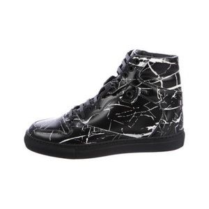 Balenciaga Womens Marble Sneakers